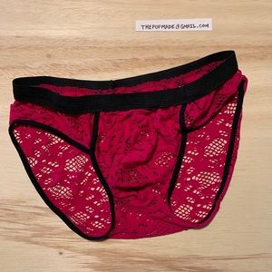 Men’s Lace Briefs Large